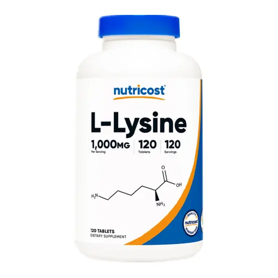 Nutricost L-Lysine 1,000 mg